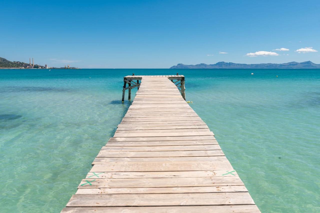 Bonito Y Relajante Apartamento En Puerto Alcudia Kültér fotó