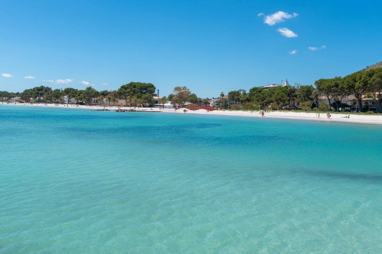 Bonito Y Relajante Apartamento En Puerto Alcudia Kültér fotó